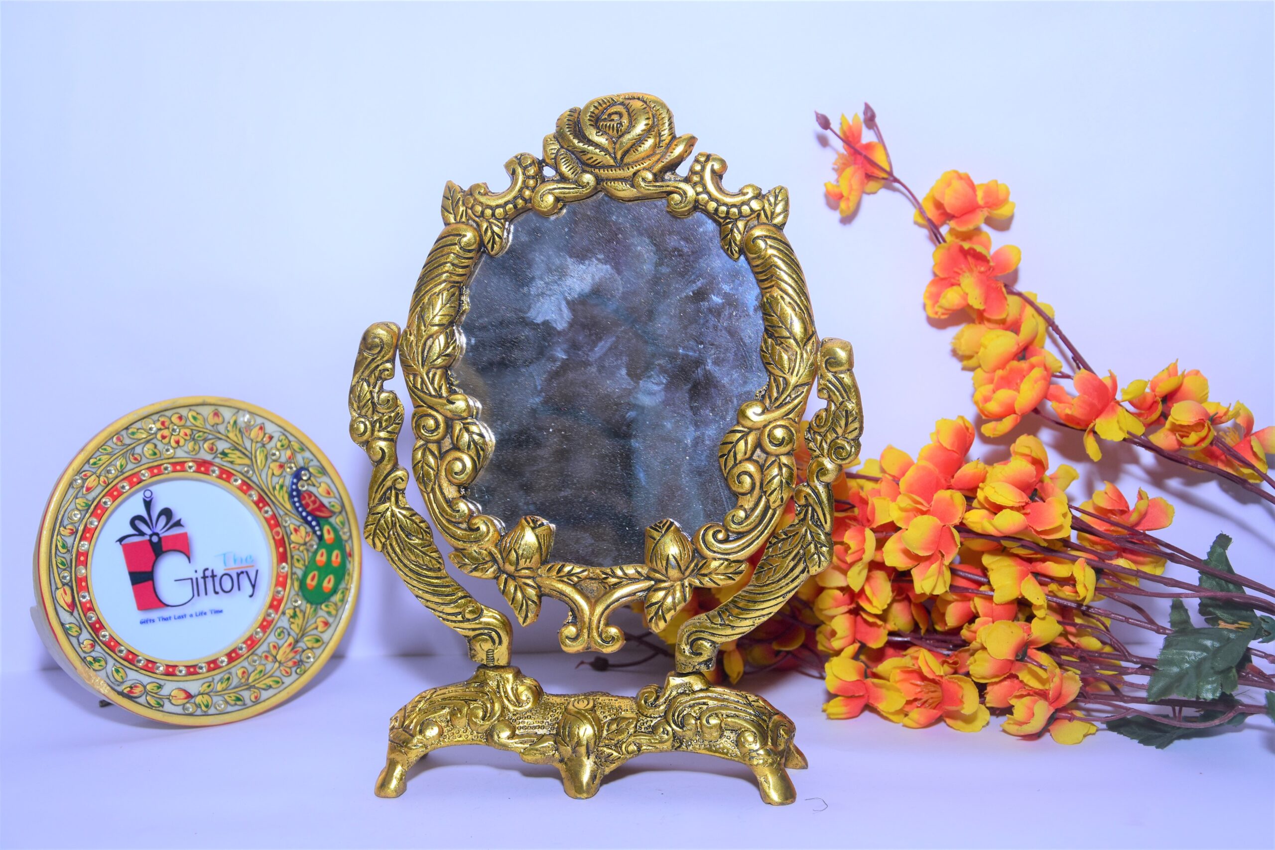 Aluminium Frame Rose Table Photo Frame , Golden Color ,Table top Photo FrameHome Decor,Gifting