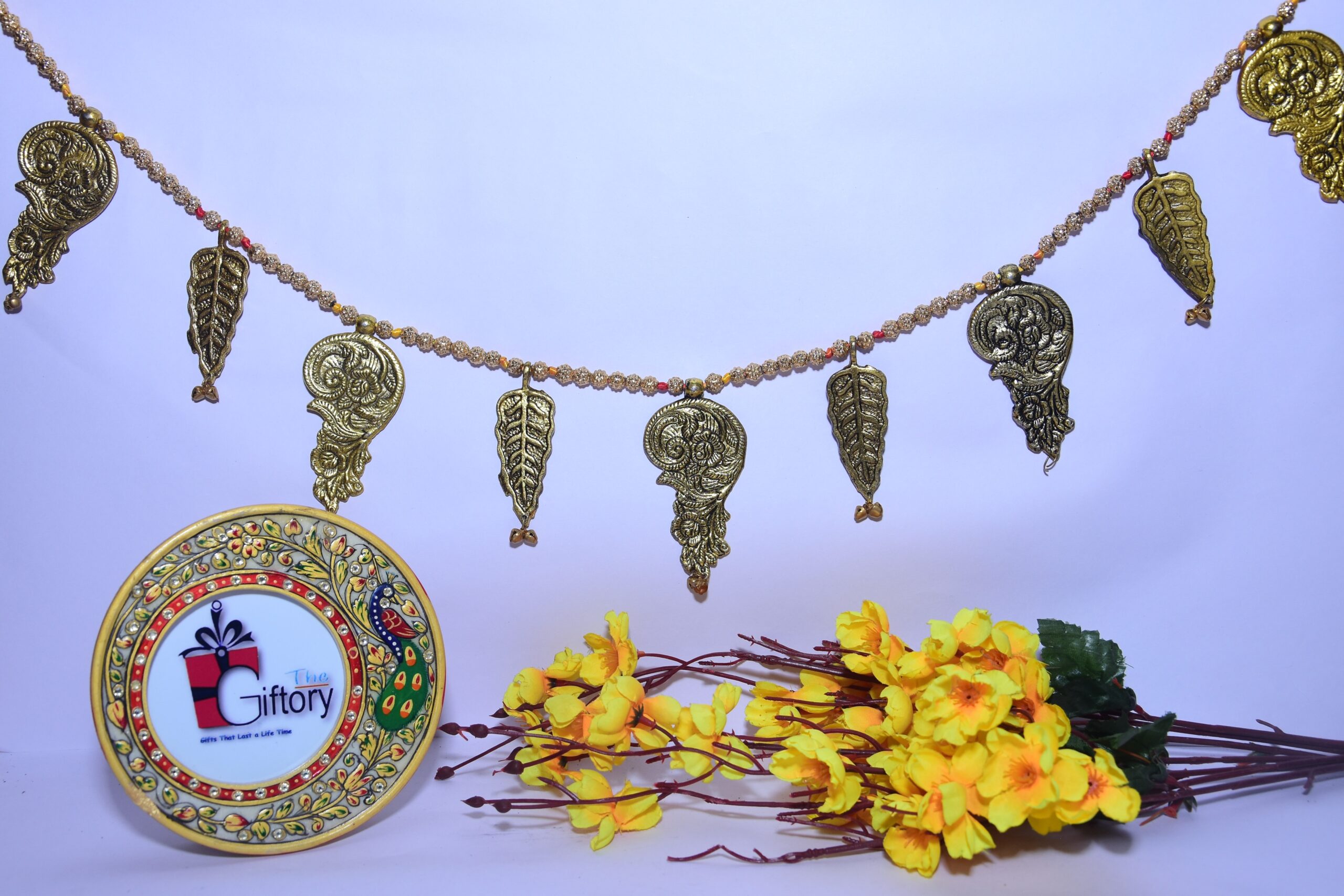 Handmade Premium Antique Metal Bandarwal/ Bandhawar/ Toran for Door & Wall